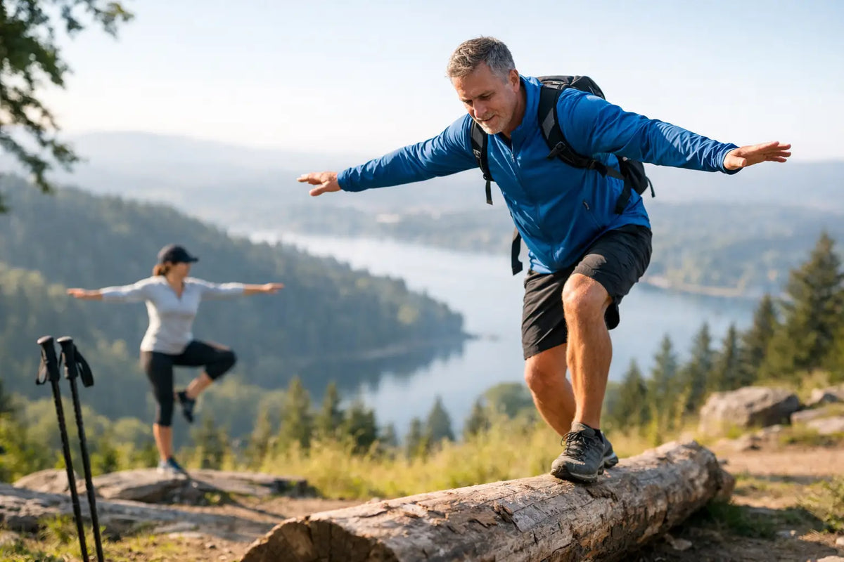 How to Improve Balance Outdoors