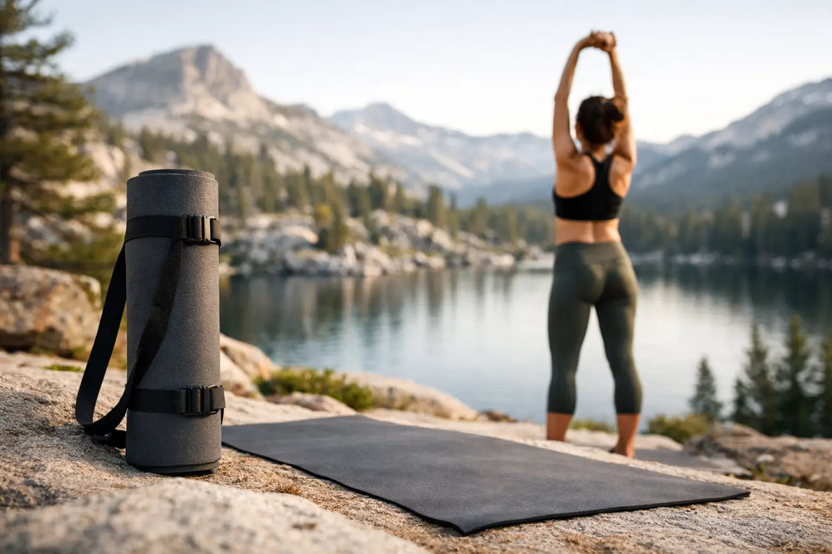 Portable Yoga Mat for Movement Beyond Walls