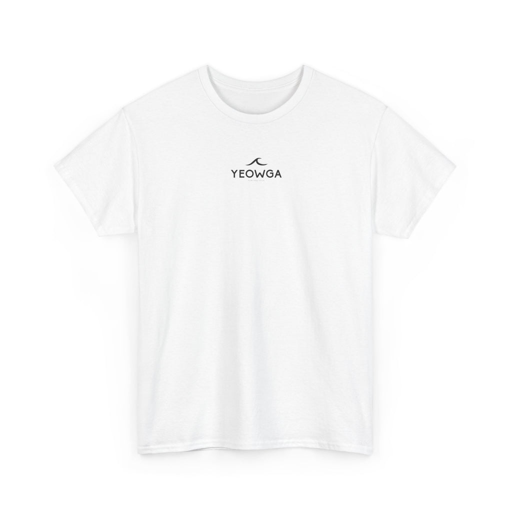 Yeowga Minimal Logo Tee - Yoga-Inspired Casual T-Shirt