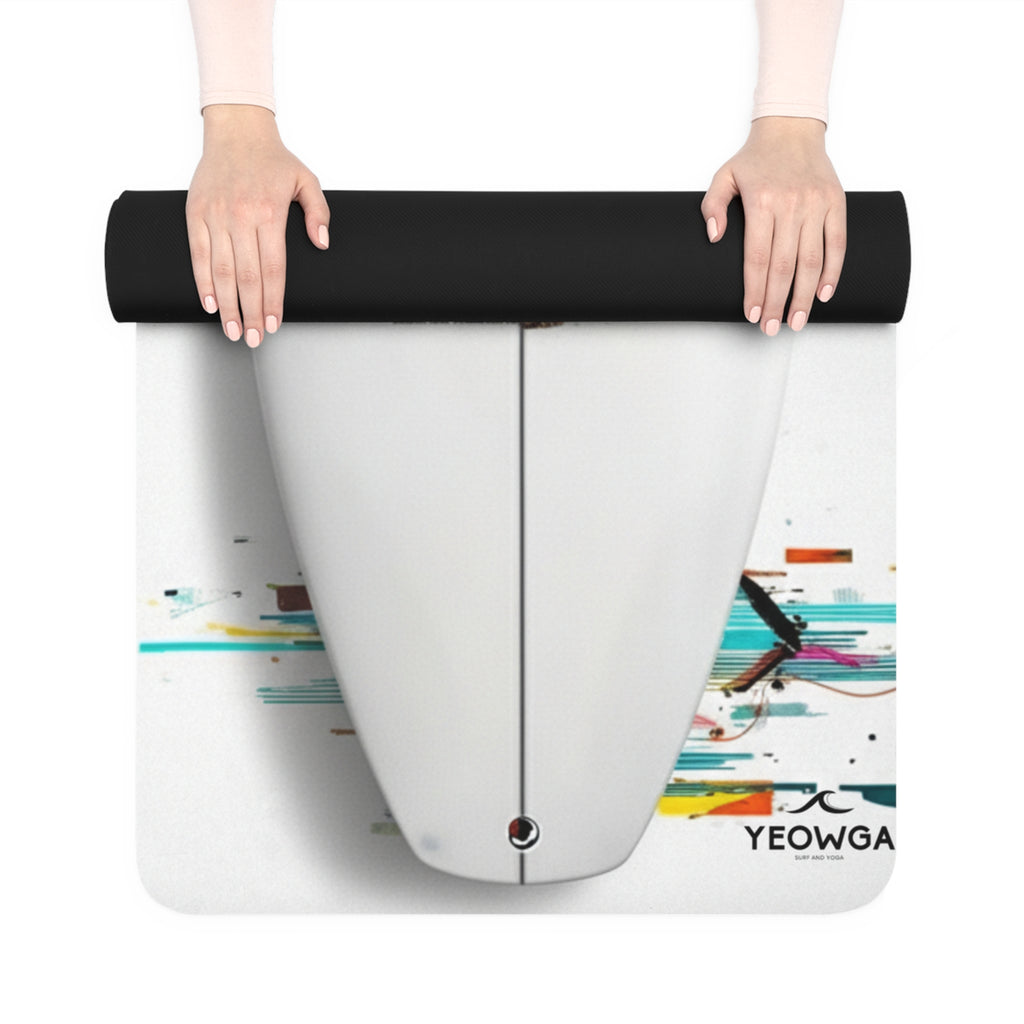White Noise Mat | Outdoor Yoga Mat for Surf Training & Beach Workouts