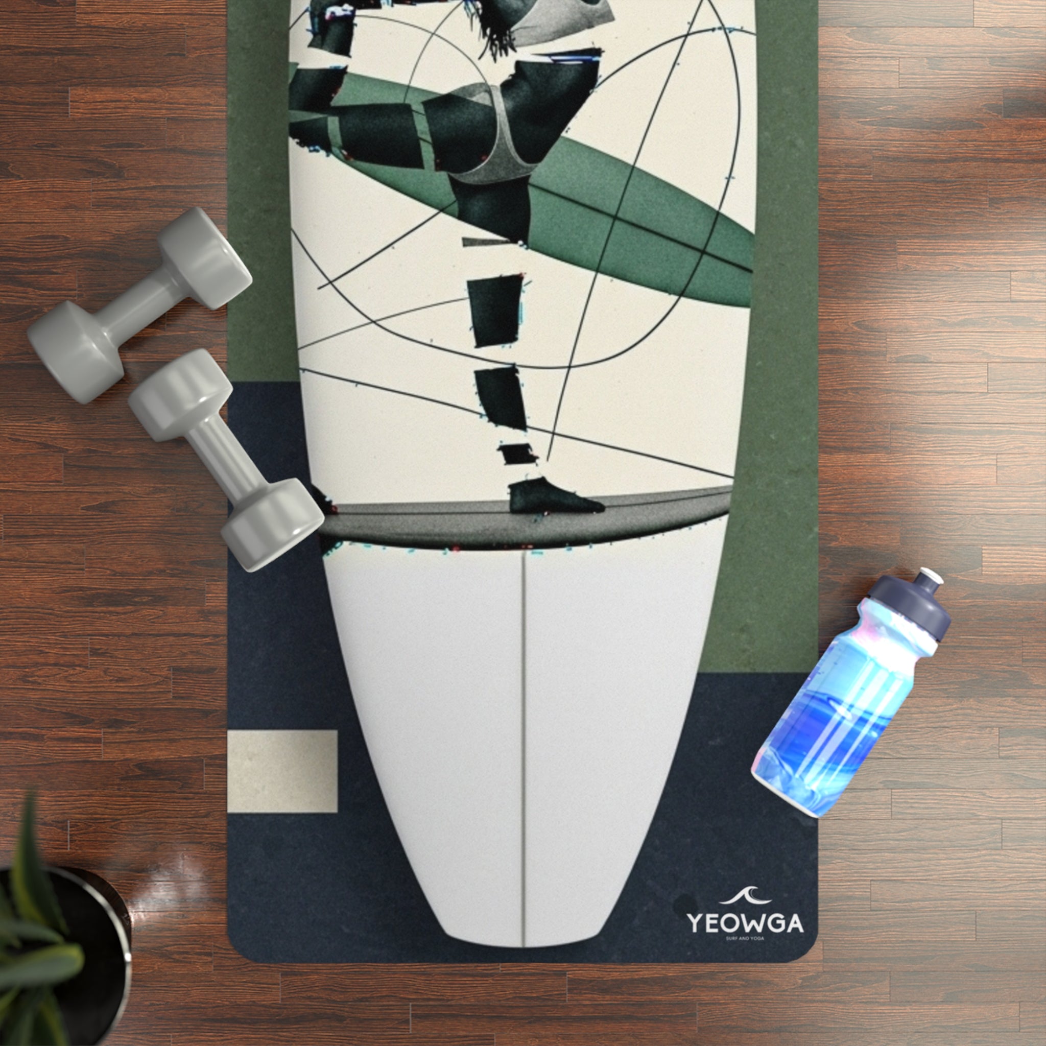 Closeout Mat | Outdoor Yoga Mat for Fast Workouts, Surf Drills & Anywhere Training